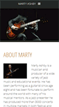 Mobile Screenshot of martyashby.com